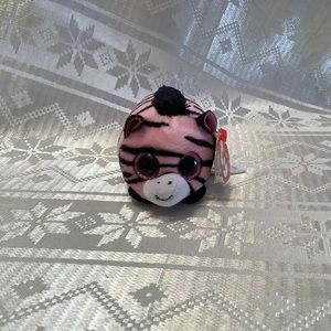 Ty Teeny Ty’s Pennie Pink Zebra Plush 2016 Collectible